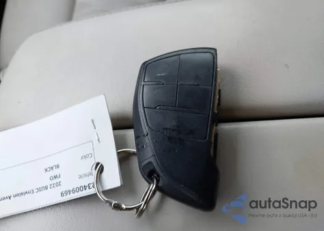 2022 Buick Envision Fwd Avenir z USA, uszkodzony, nr VIN LRBFZRR41ND160378